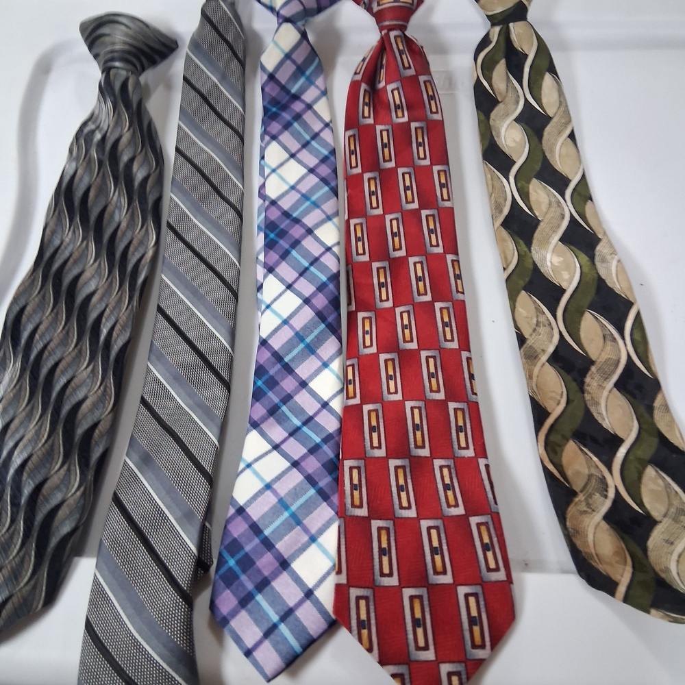 Mark Nason Kids Ties- Clip On Black Gray Blue Red Green Buy Bundle Or Separate
